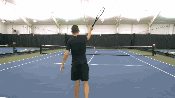 初学网球侧上旋发球，看了这三点不想学会都难！