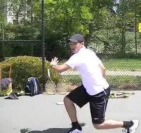 渐进式的网球步法及挥拍训练视频