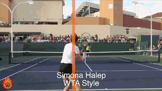 WTA式正手 vs ATP式正手，附ATP式正手练习方法！