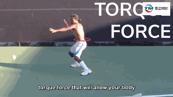 教你一招反向旋转步伐，搞定网球正手后退击球不在话下！