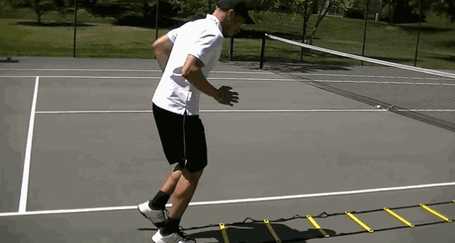 超全面网球敏捷度、速度、步伐综合练习，教你怎么用绳梯和弹力带！