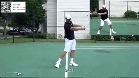 胳膊肘往外拐，就休想打好网球正手！