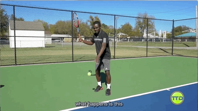 网球正手击球没穿透力？一定是你的手肘没向上翻！