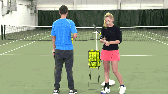 网球对拉这样喂球，会让你看起来更专业！
