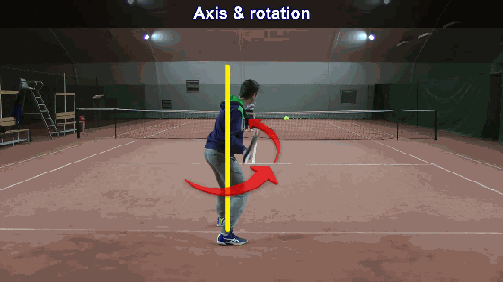男球员请注意！一支球拍的距离决定网球控球的精准性