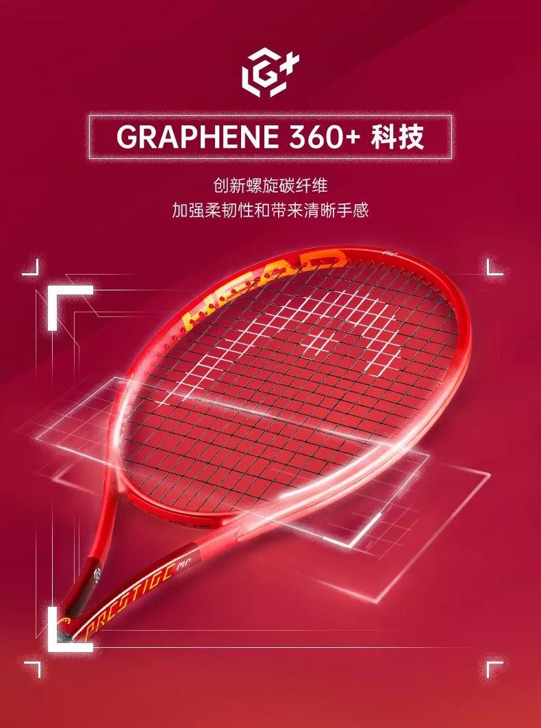 红红火火迎新年 | 全新GRAPHENE 360+ PRESTIGE网球拍系列预售开启