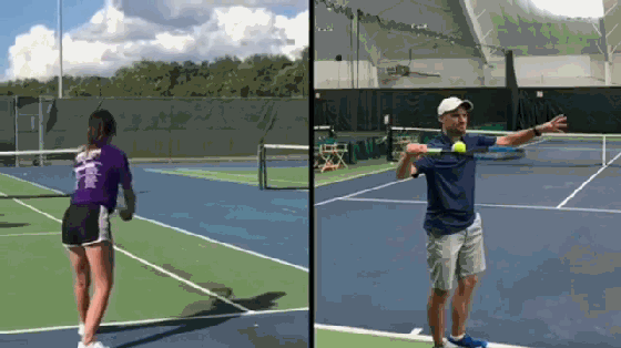 如何避免网球托盘式发球？两个简单的练习帮你轻松搞定