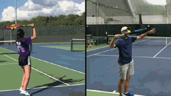 如何避免网球托盘式发球？两个简单的练习帮你轻松搞定