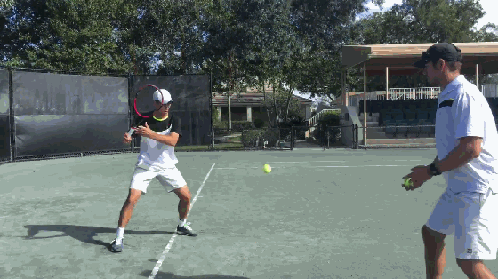 网球现代正手5大练习，甩出拍头速度，把爆发力用在击球上