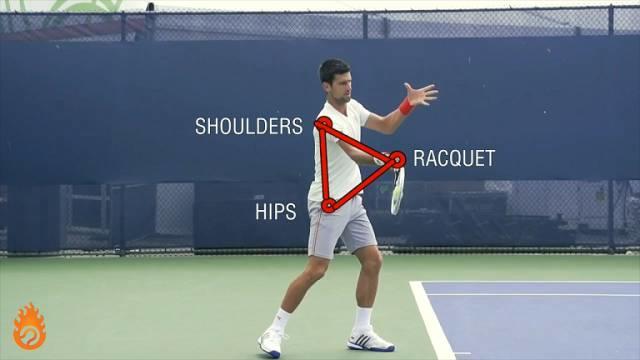 正手发力教程Part2：三角击球、肩胯分离是关键